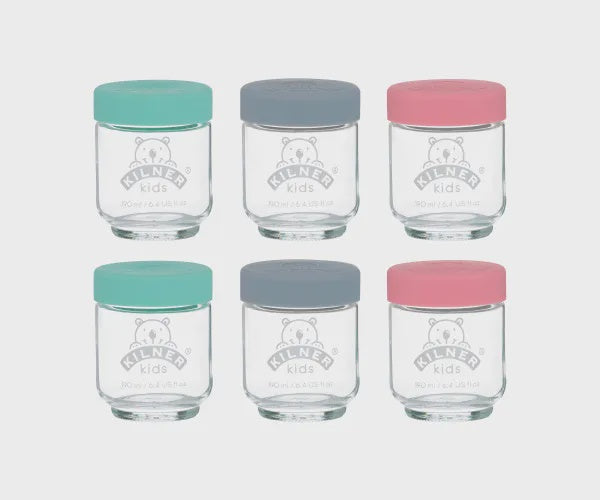 Set of 6 Kids Jars 190ml