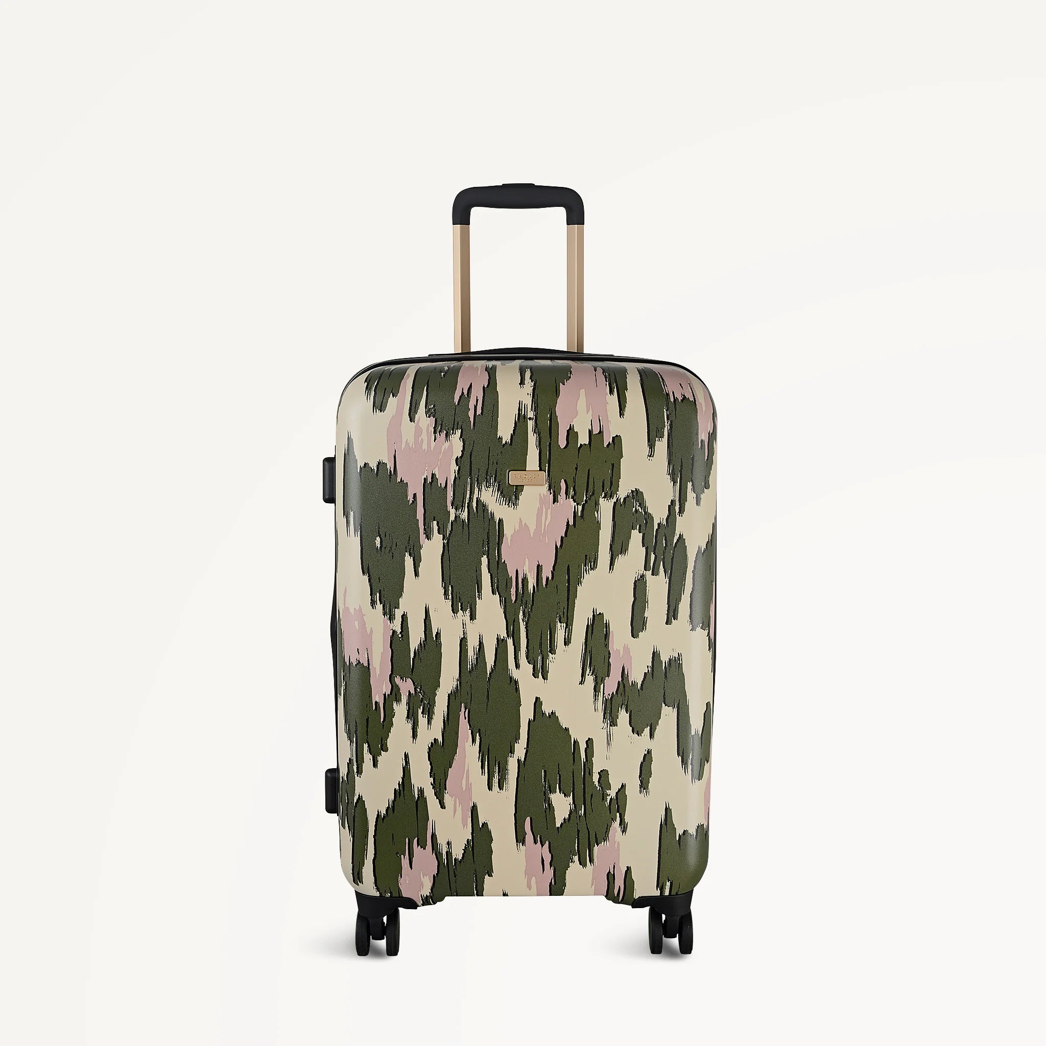 Abstract Animal 4 Wheel Med Suitcase
