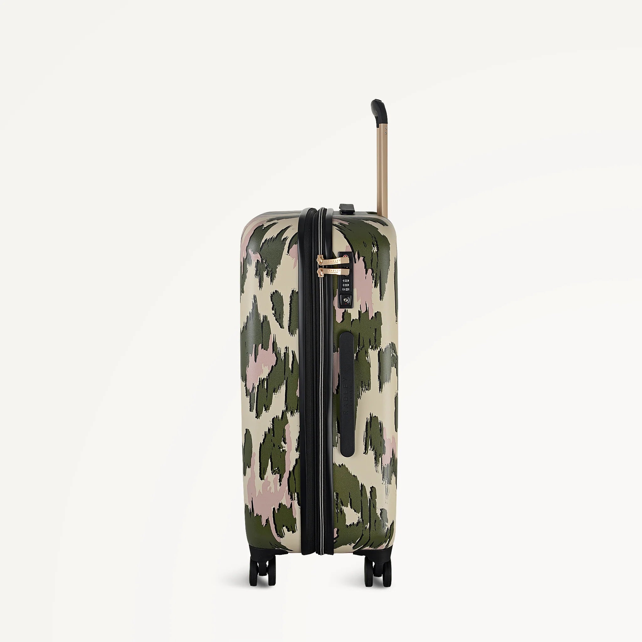 Abstract Animal 4 wheel Suitcase, Large