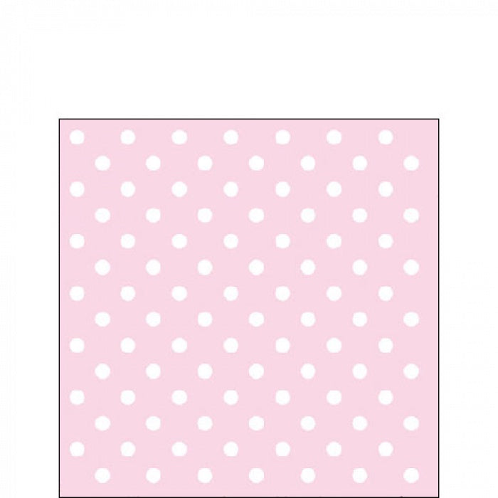 Pastel Dots Rose Napkin