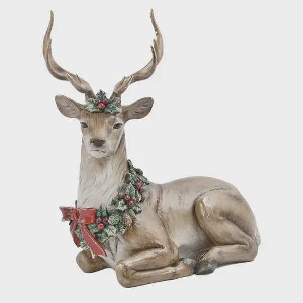 Woodland Sitting Deer