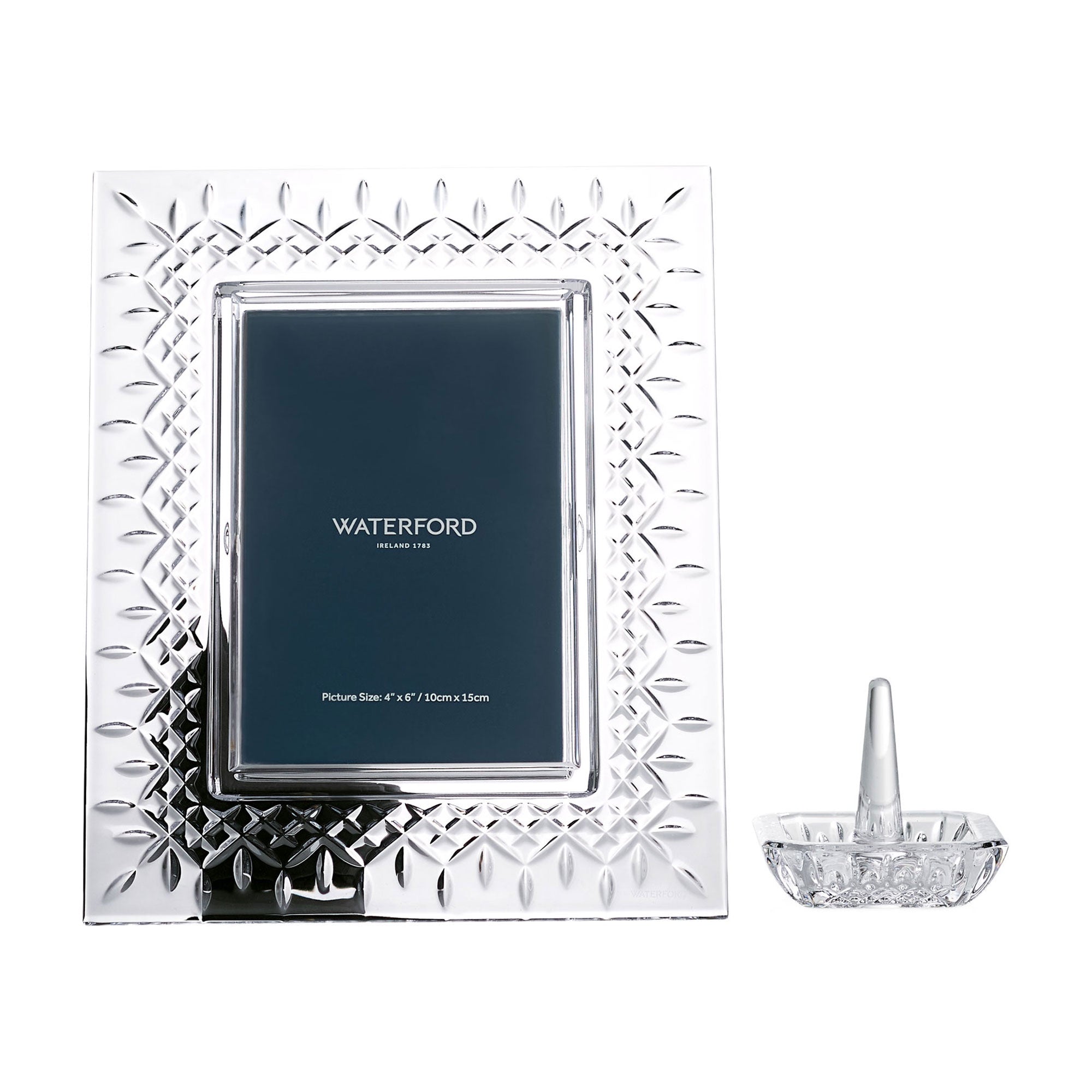 Waterford Lismore Frame & Ring Holder