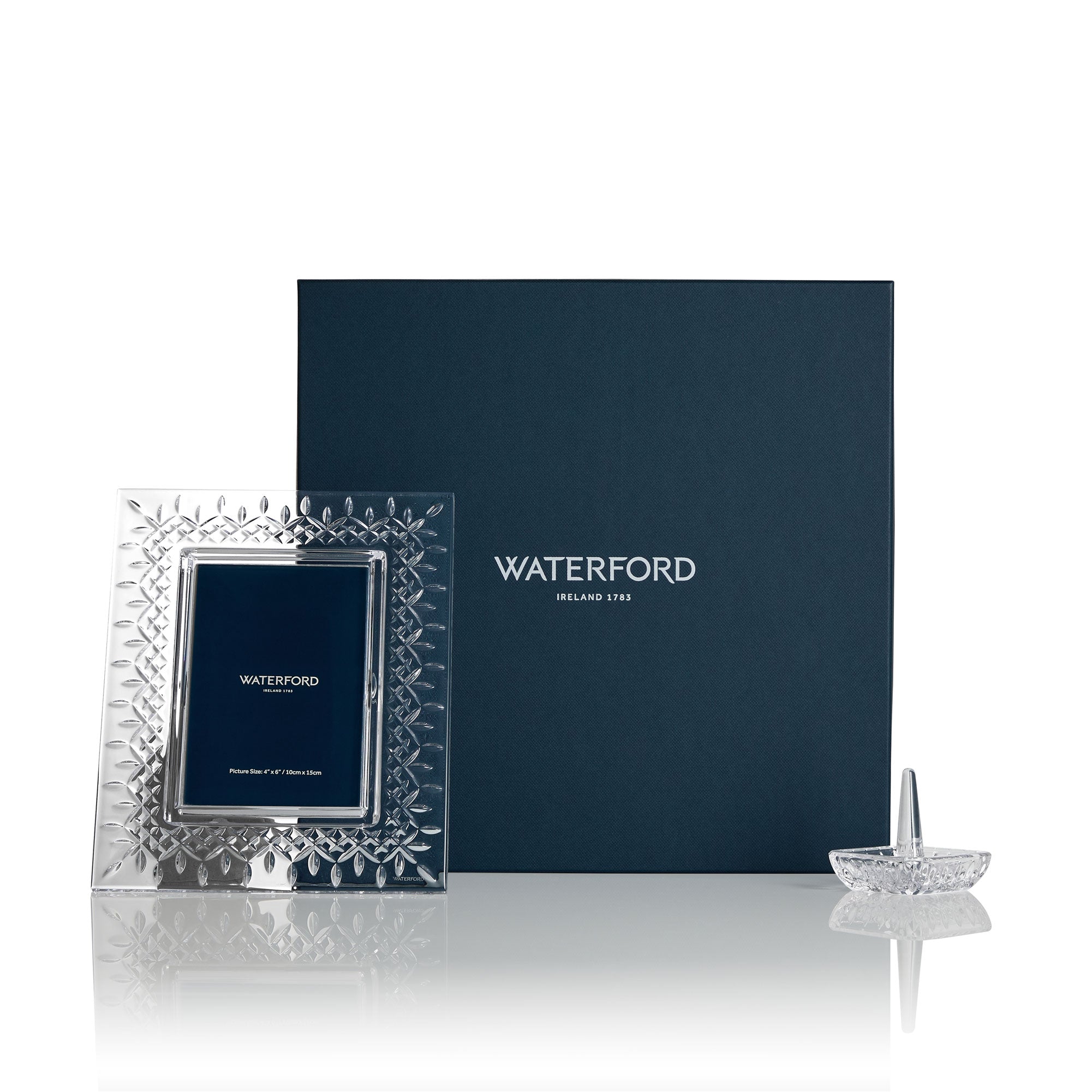 Waterford Lismore Frame & Ring Holder