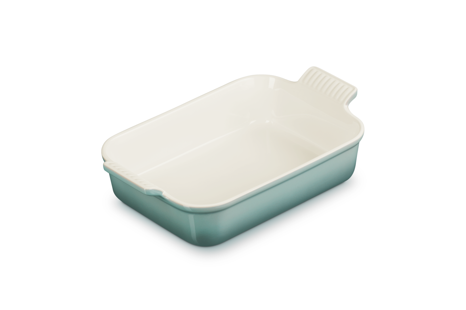 Le Creuset 26cm Stoneware Heritage Rectangular Dish, Sea Salt