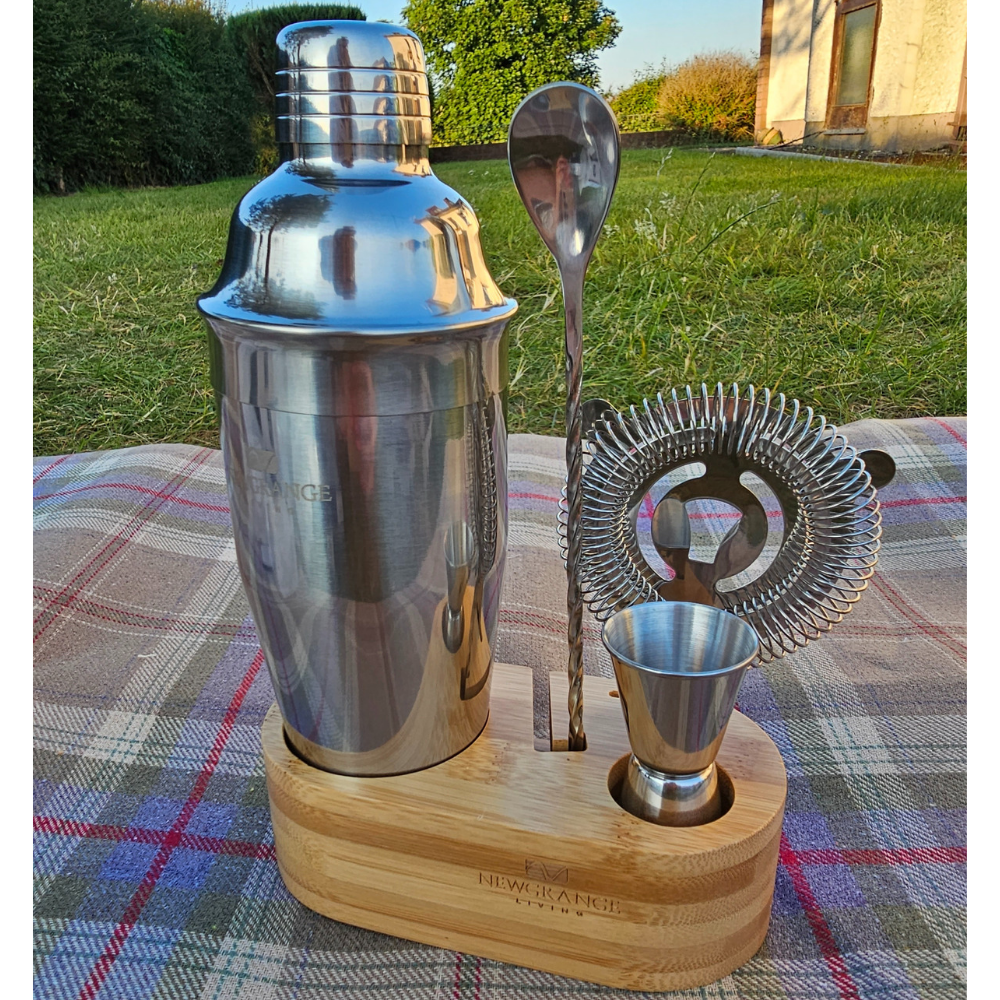 4 Piece Cocktail Shaker Set - The Gift & Art Gallery