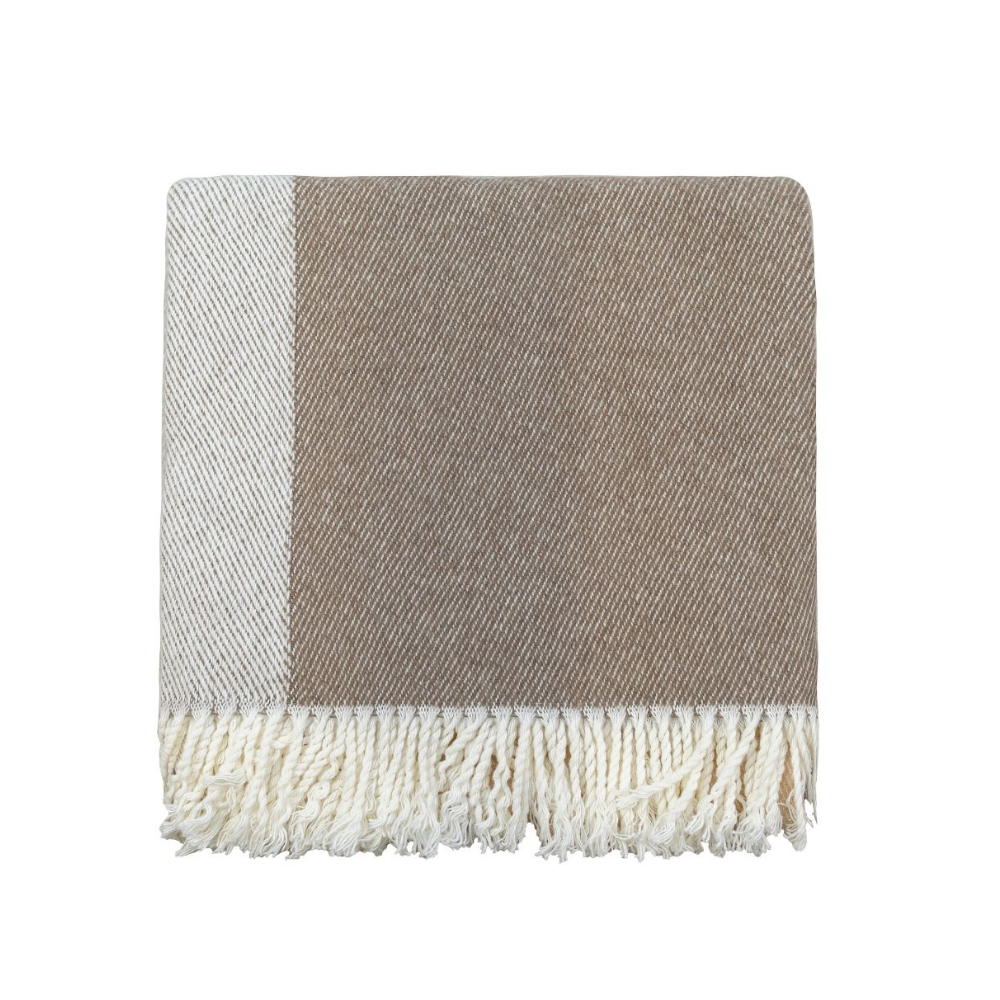 Riley Throw, Natural - The Gift & Art Gallery
