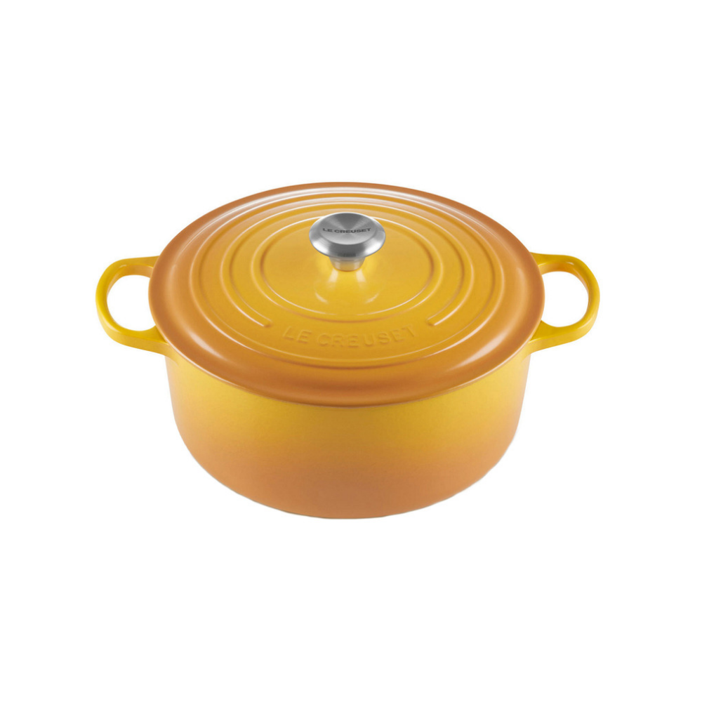 20cm Signature Cast Iron Round Casserole, Nectar - The Gift & Art Gallery