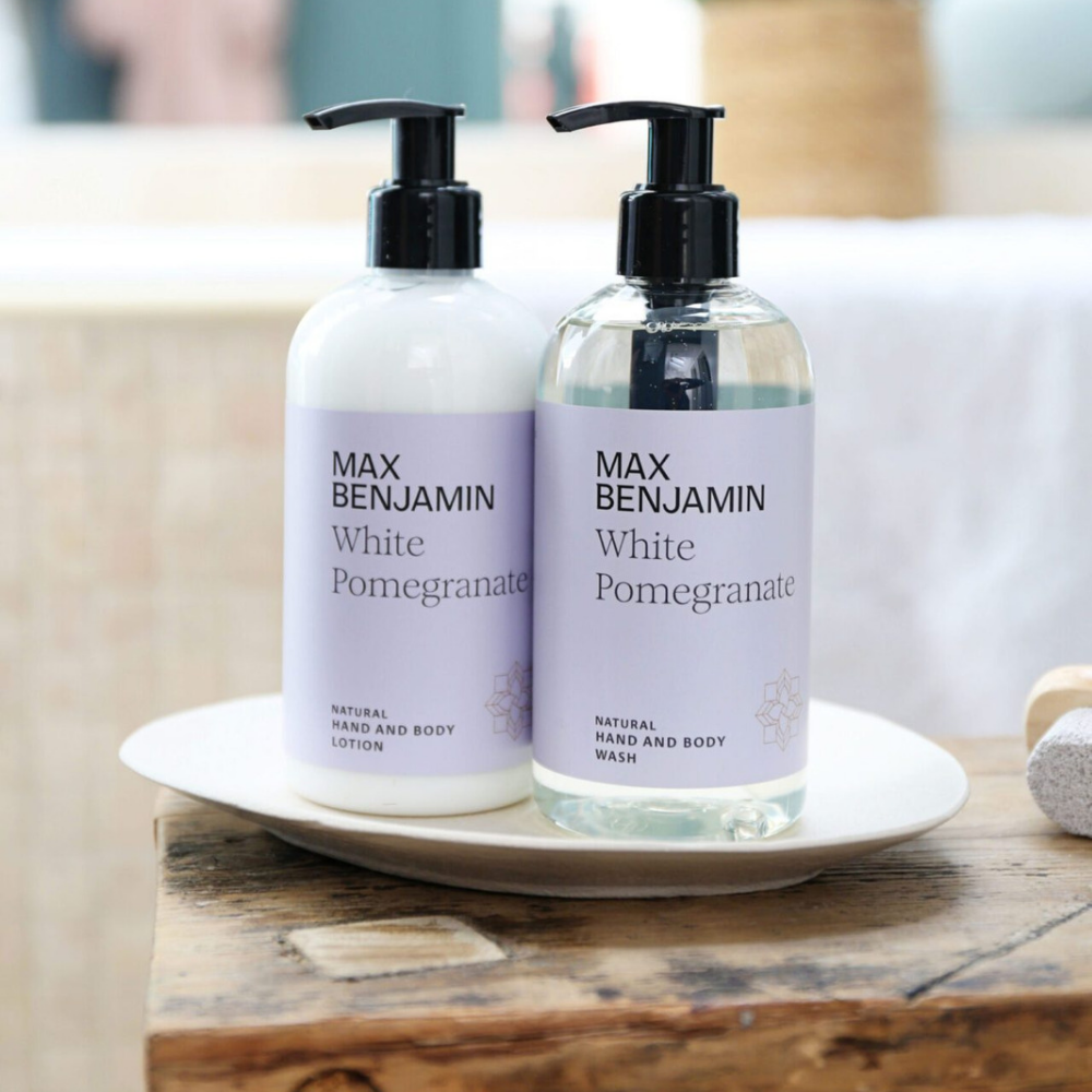 White Pomegrante Hand & Soap Gift Set - The Gift & Art Gallery