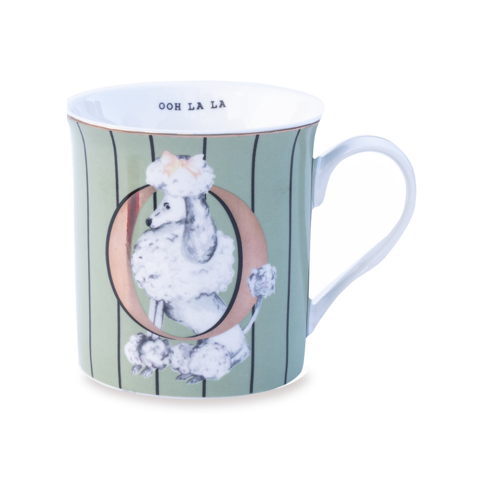 The Gold Edition Alphabet Mug, O - The Gift & Art Gallery
