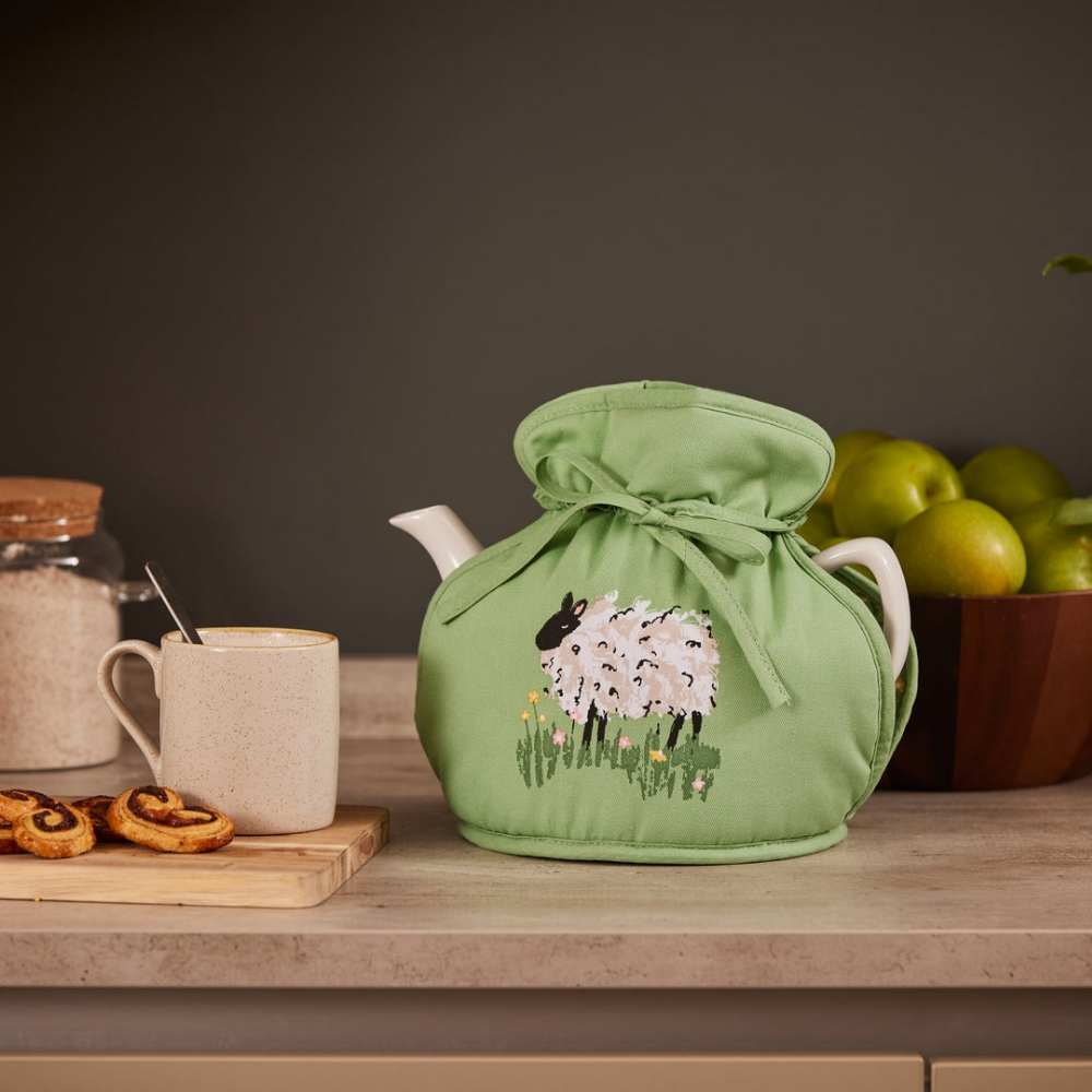 Woolly Sheep Muff Tea Cosy - The Gift & Art Gallery