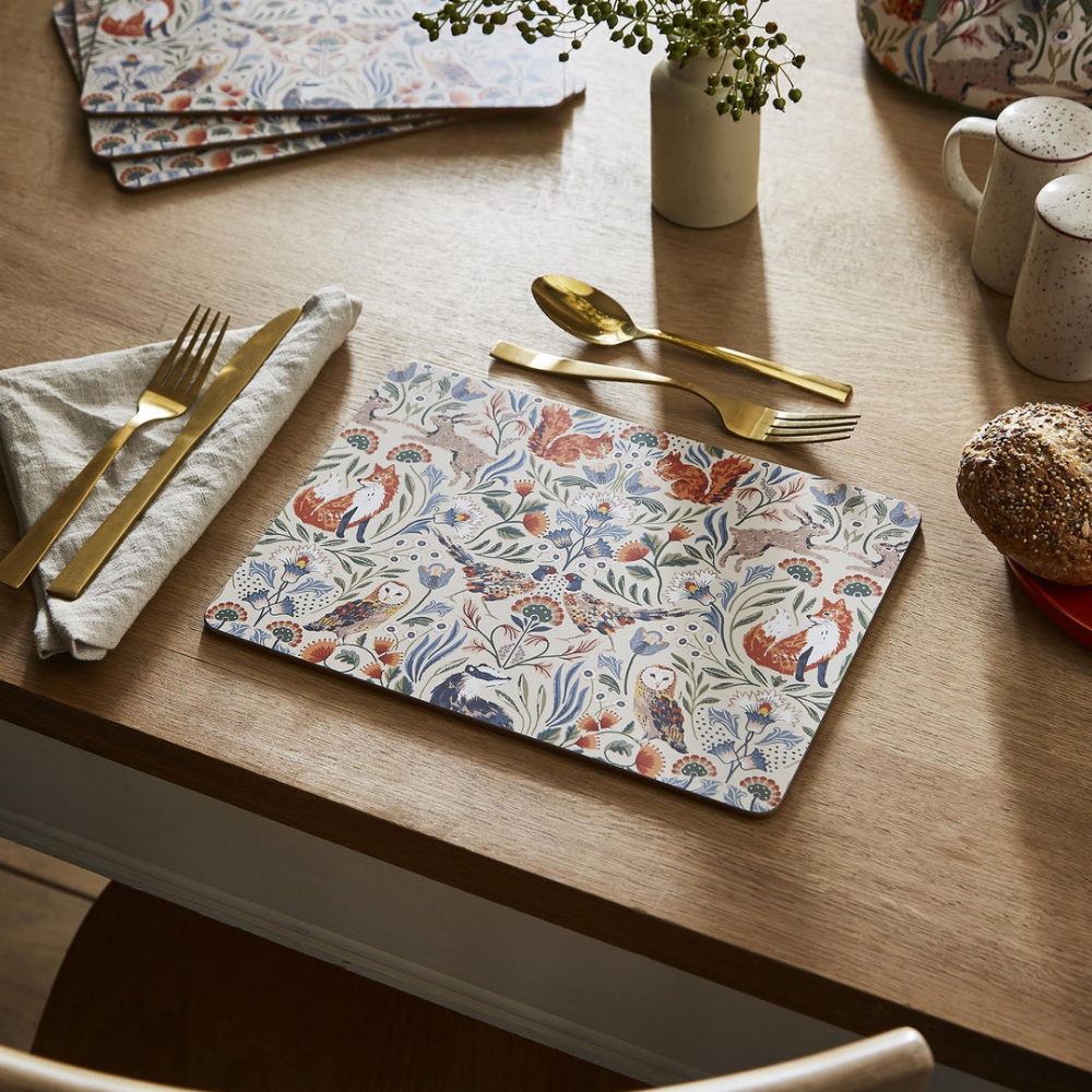 Blackthorn Cork Placemats, Set of 4 - The Gift & Art Gallery