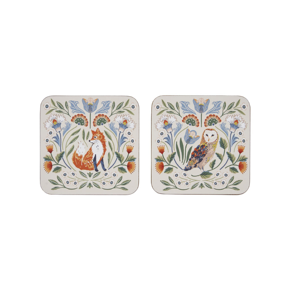 Blackthorn Cork Coasters, Set of 4 - The Gift & Art Gallery