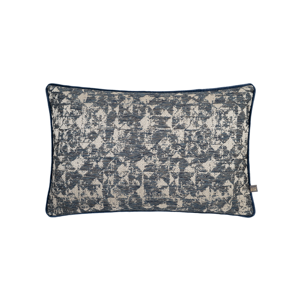 Joni Cushion, Blue/Silver - The Gift & Art Gallery