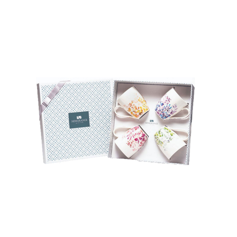 Floral Bone China Mugs - The Gift & Art Gallery