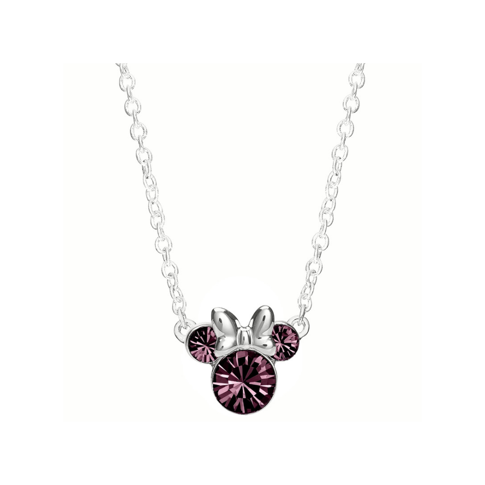 Disney Minnie Mouse Birthstone Necklace - The Gift & Art Gallery