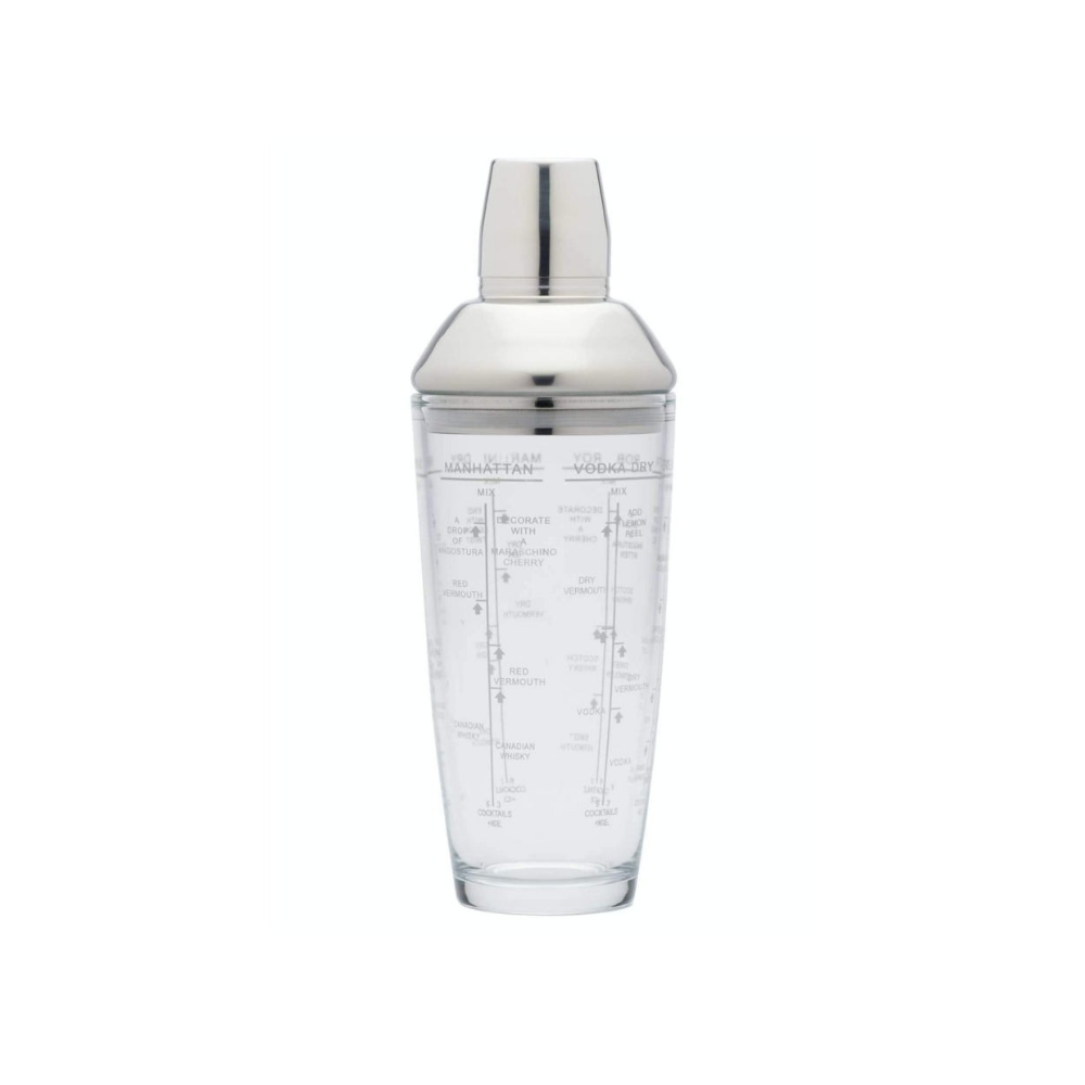 Boston Glass Cocktail Shaker - The Gift & Art Gallery