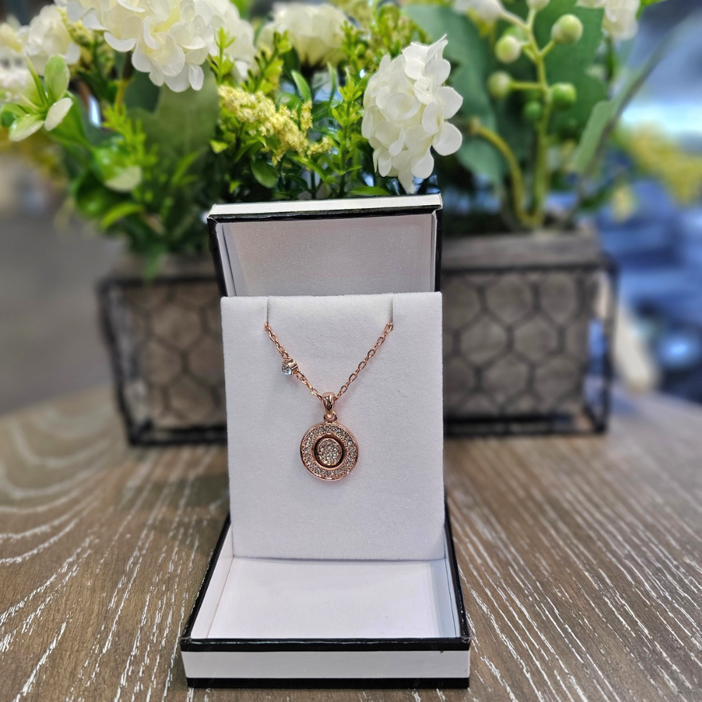 Initial Pendant, Rose Gold - The Gift & Art Gallery