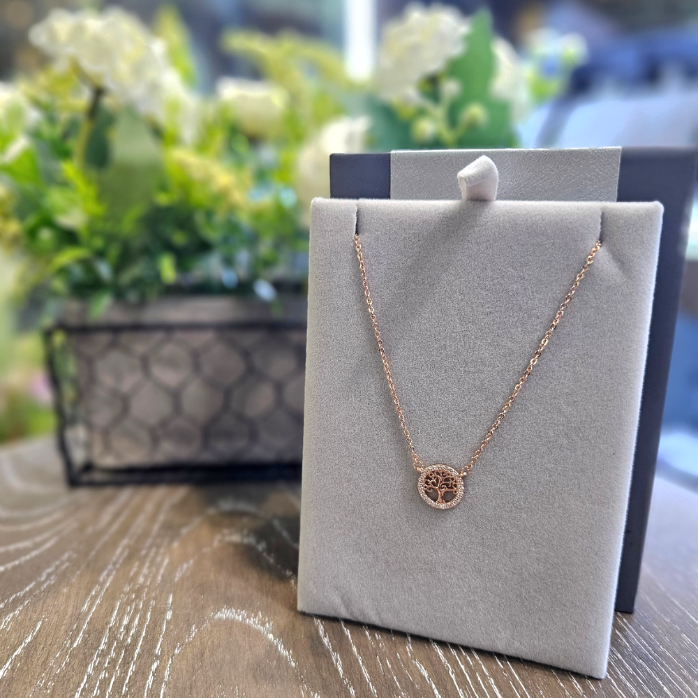 Rosegold Tree Of Life Necklace - The Gift & Art Gallery
