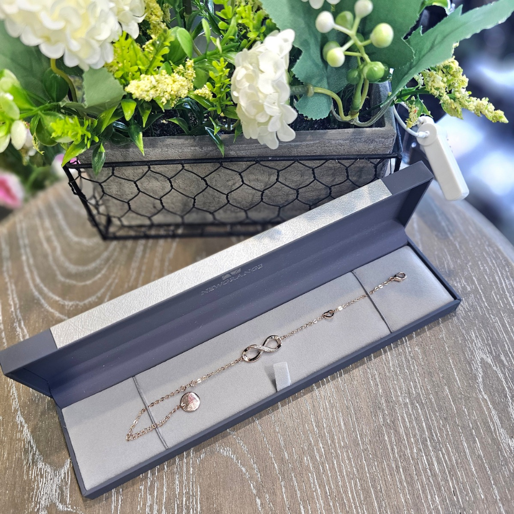 Rosegold Infinity Bracelet - The Gift & Art Gallery