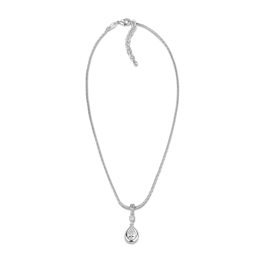 Drop Pendant Clear Stone