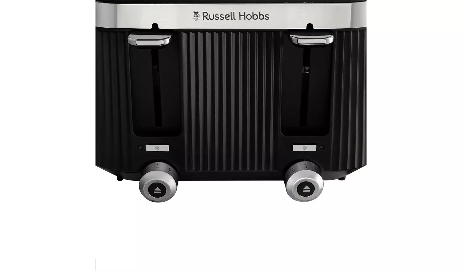 Russell Hobbs Bronte Black Matte 4 slice toaster