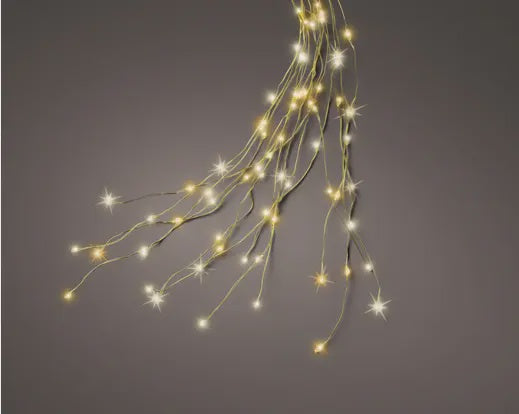 Micro LED Drop Down Lights Gold Wire, WW/Classic Warm