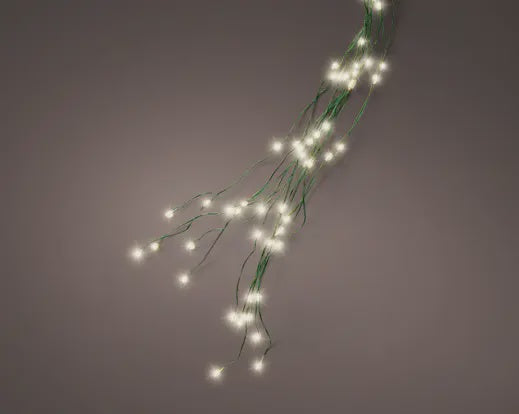 7Ft Drop Down Green Wire, Static
