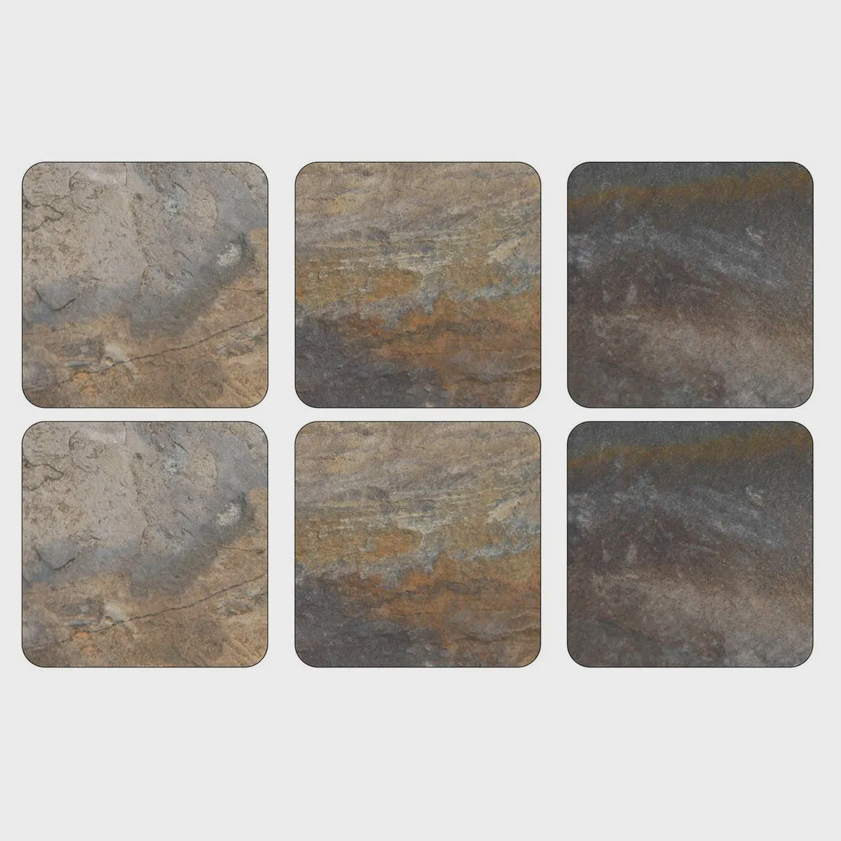 Earth Slate Coasters