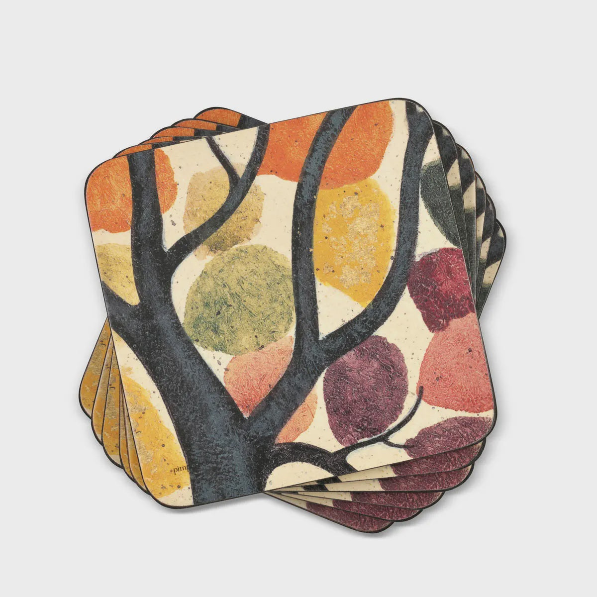 Dancing Branches Coasters - Set of 6
