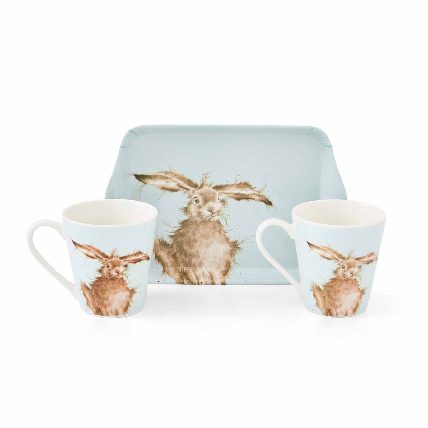 Hare Mug & Tray Set