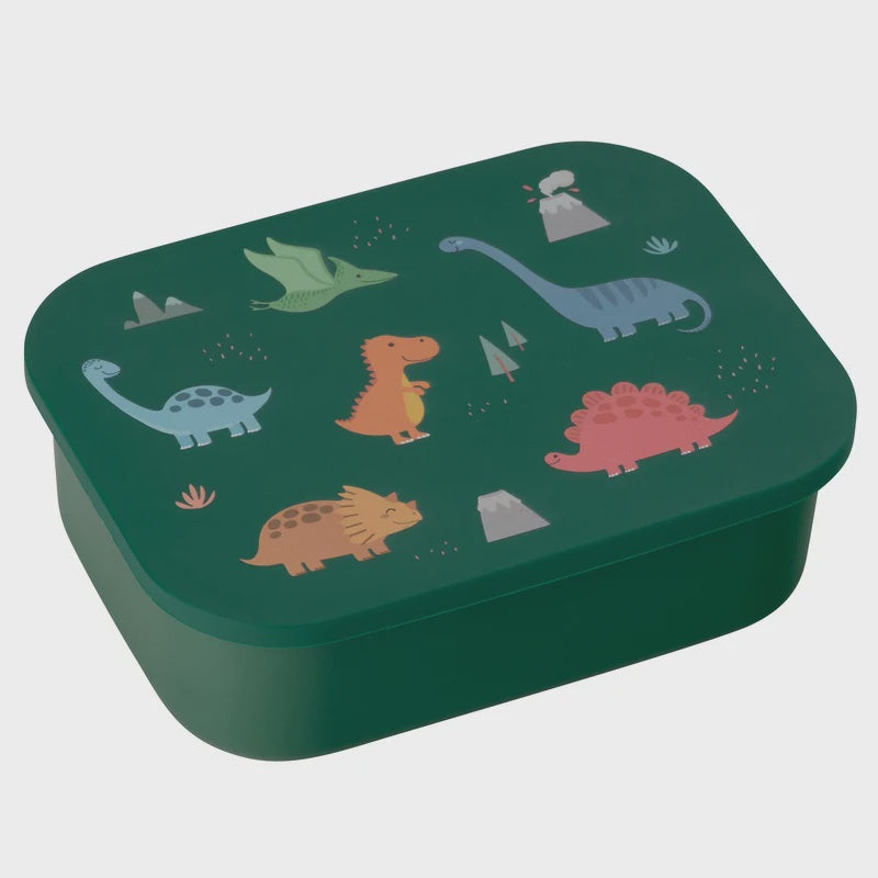 Green Dino Lunch Box