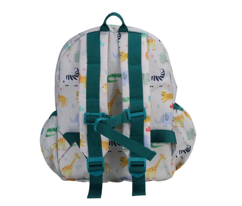 White Safari Backpack