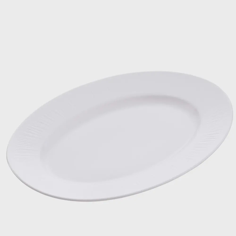 Belleek Living Erne Large Oval Platter