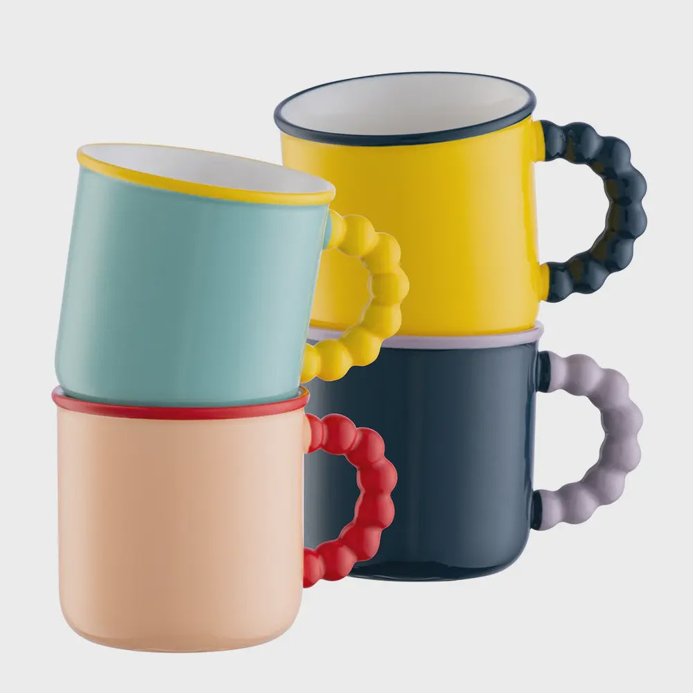 Belleek Living Bubble Mugs Set of 4