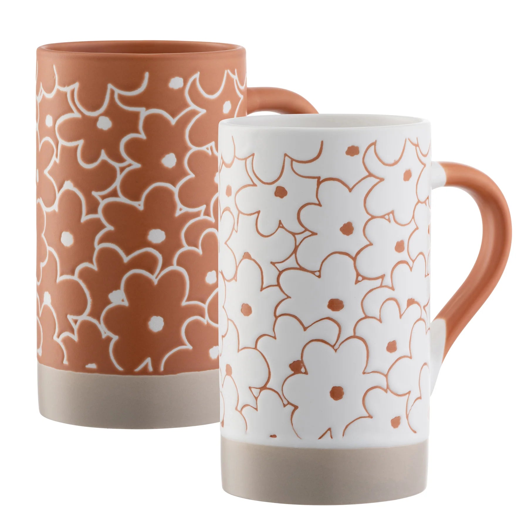 Daisy Tall Mug, Set of 2
