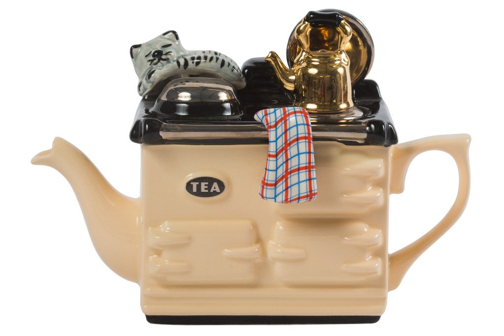 Small Cream AGA Style Teapot