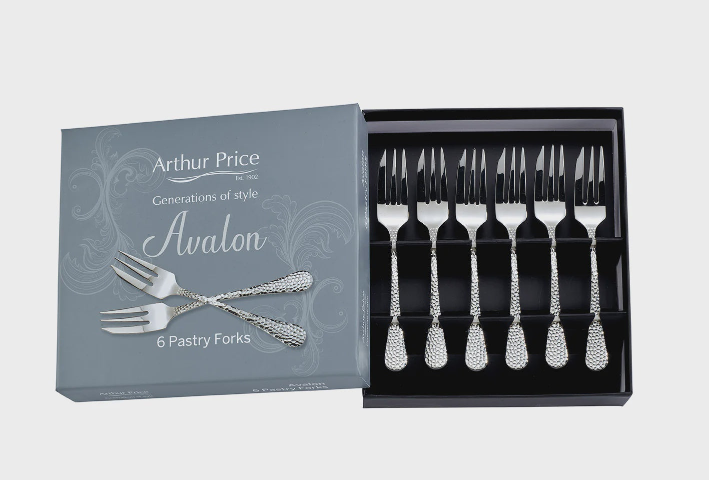 Avalon Box of 6 Pastry Forks