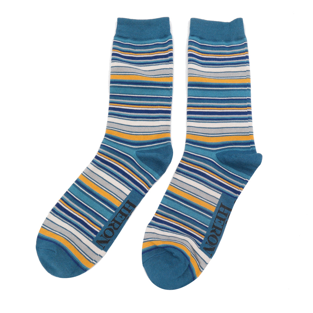 Mens Stripe Sock Set