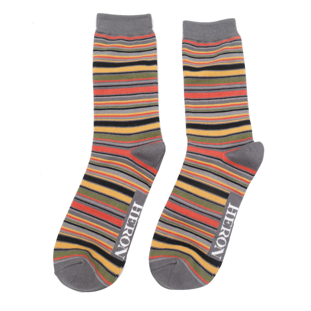 Mens Stripe Sock Set
