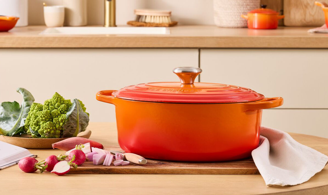 Le Creuset Stoneware Oval Dish, Sea Salt