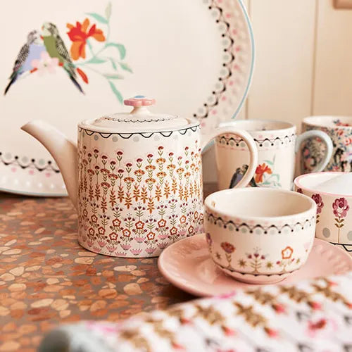 Painted Teapot 1L