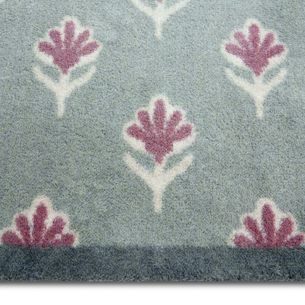 Ditsy Floral Green Doormat