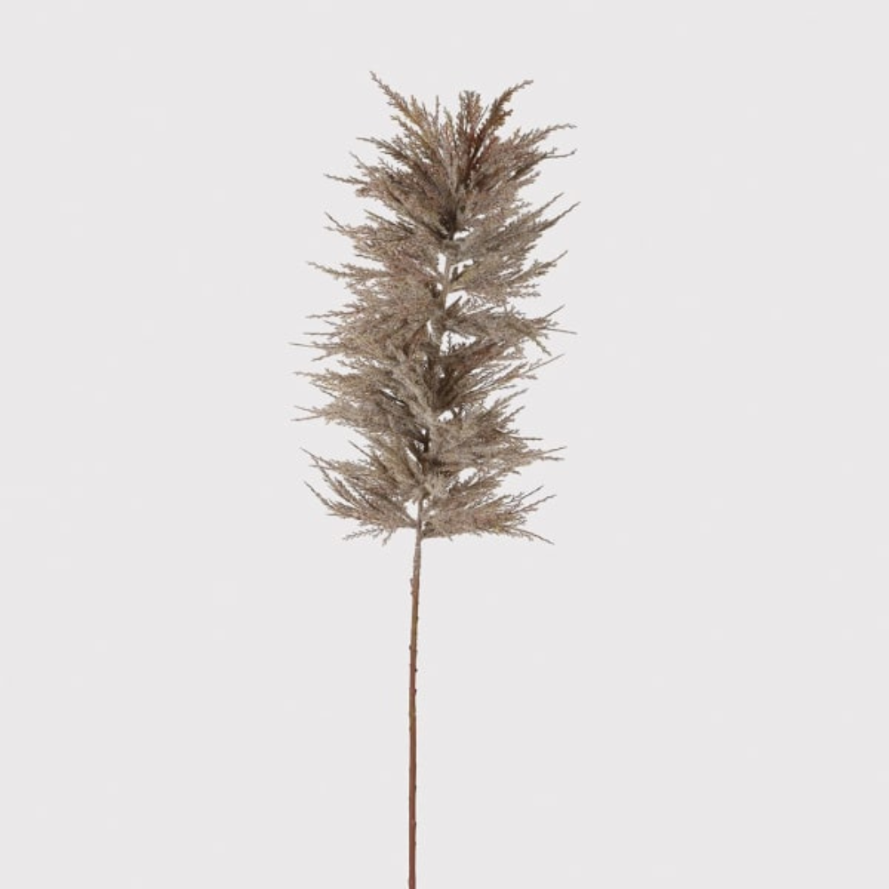 Flocked Pampas Stem