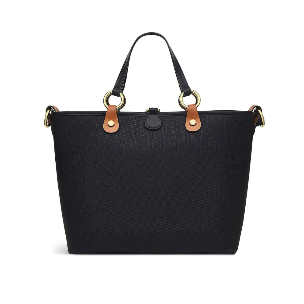 London Addison Gardens Responsible - Medium Open Top Grab Bag - Black