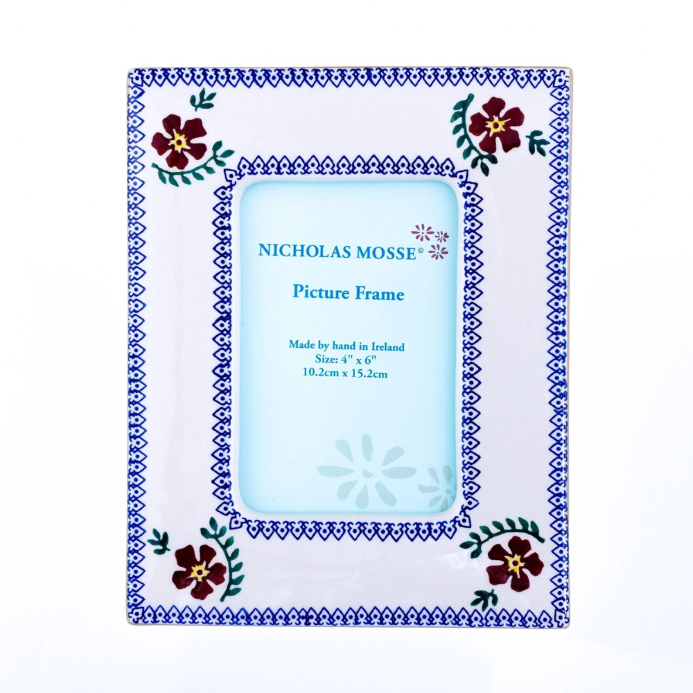 Old Roses Picture Frame 4x6” - The Gift & Art Gallery
