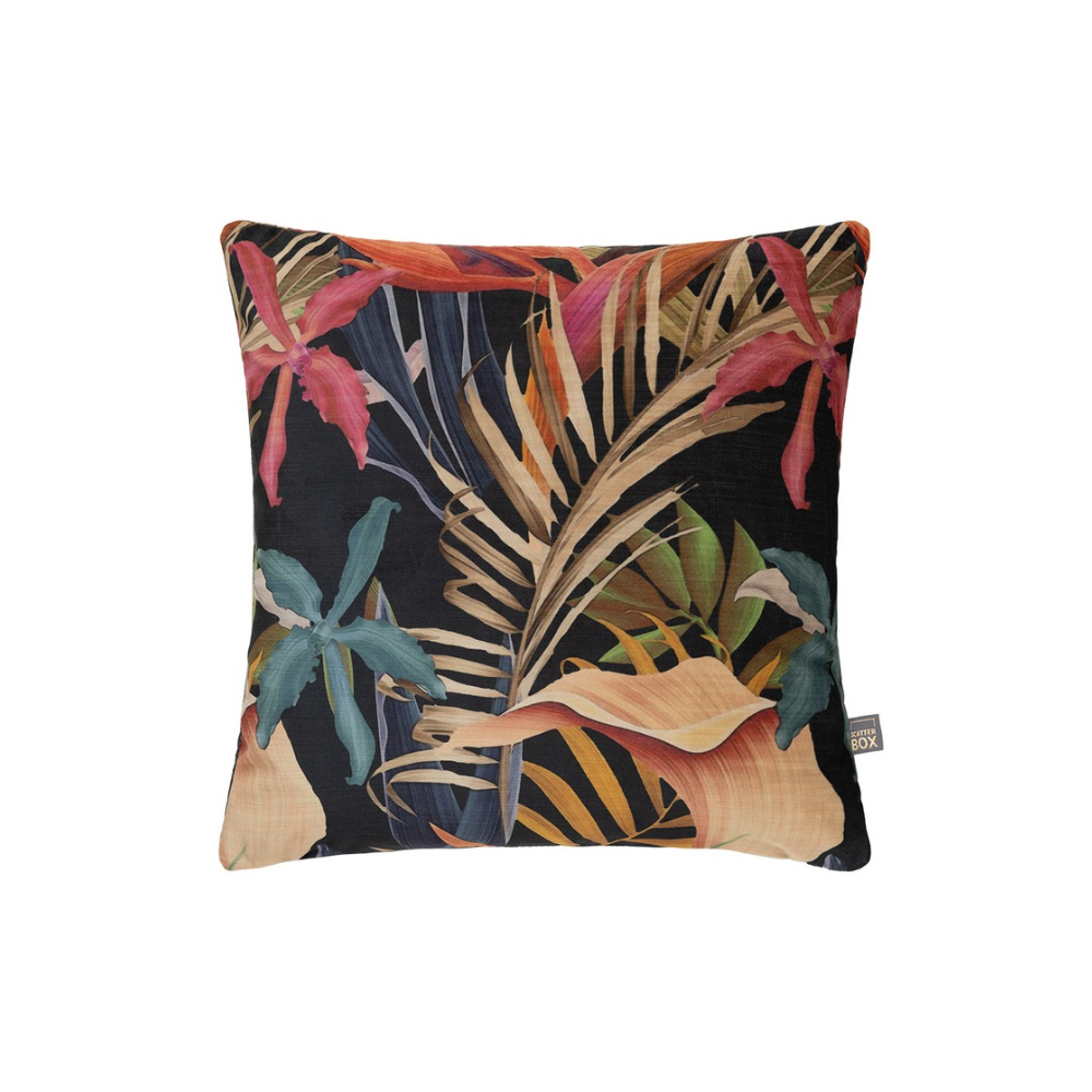 Fia Navy/Pink Cushion - The Gift & Art Gallery