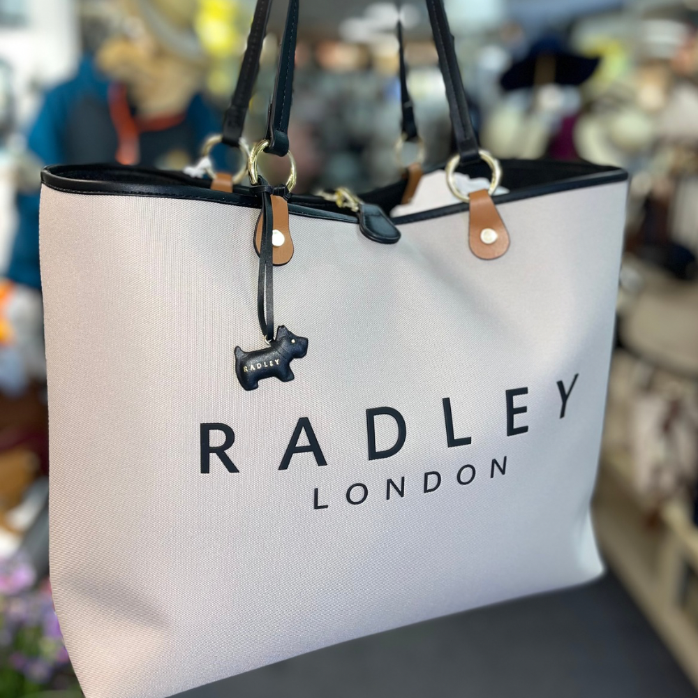 London Addison Gardens Responsible - Medium Open Top Tote Bag - Natural - The Gift & Art Gallery