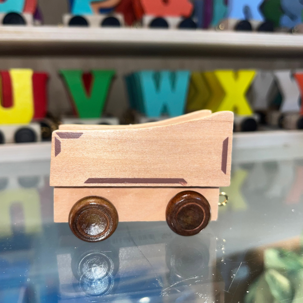 Wooden Alphabet Train Letters & Tracks - The Gift & Art Gallery