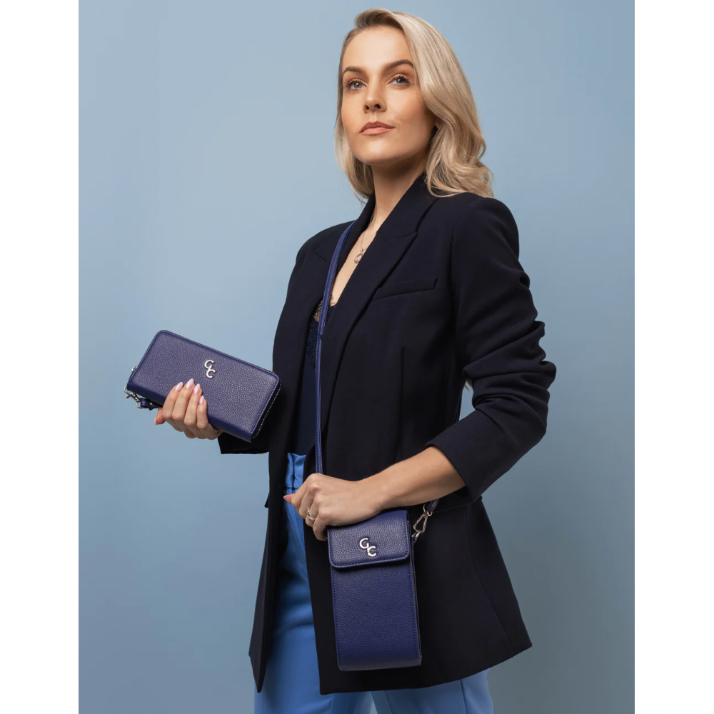 Mini Cross Body, Navy - The Gift & Art Gallery