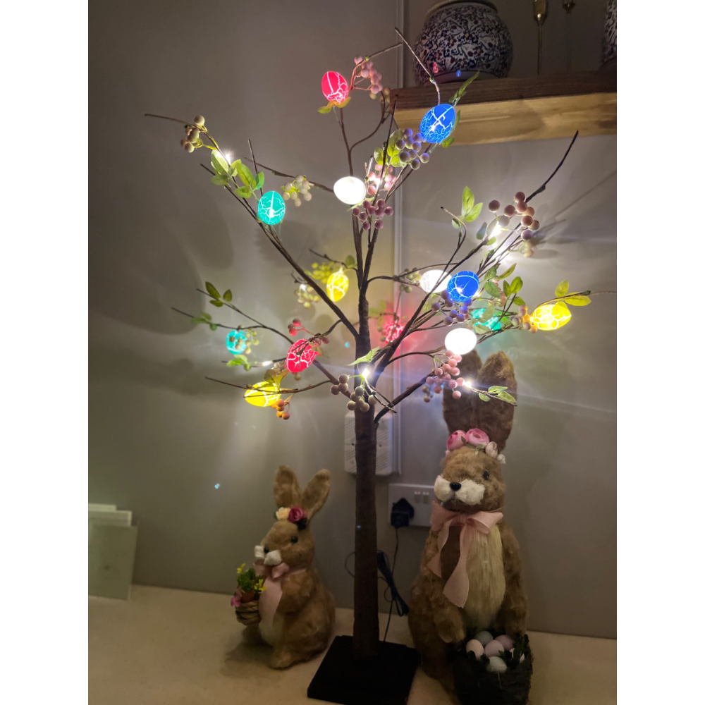 Egg & Berry Tree - Light Up - The Gift & Art Gallery